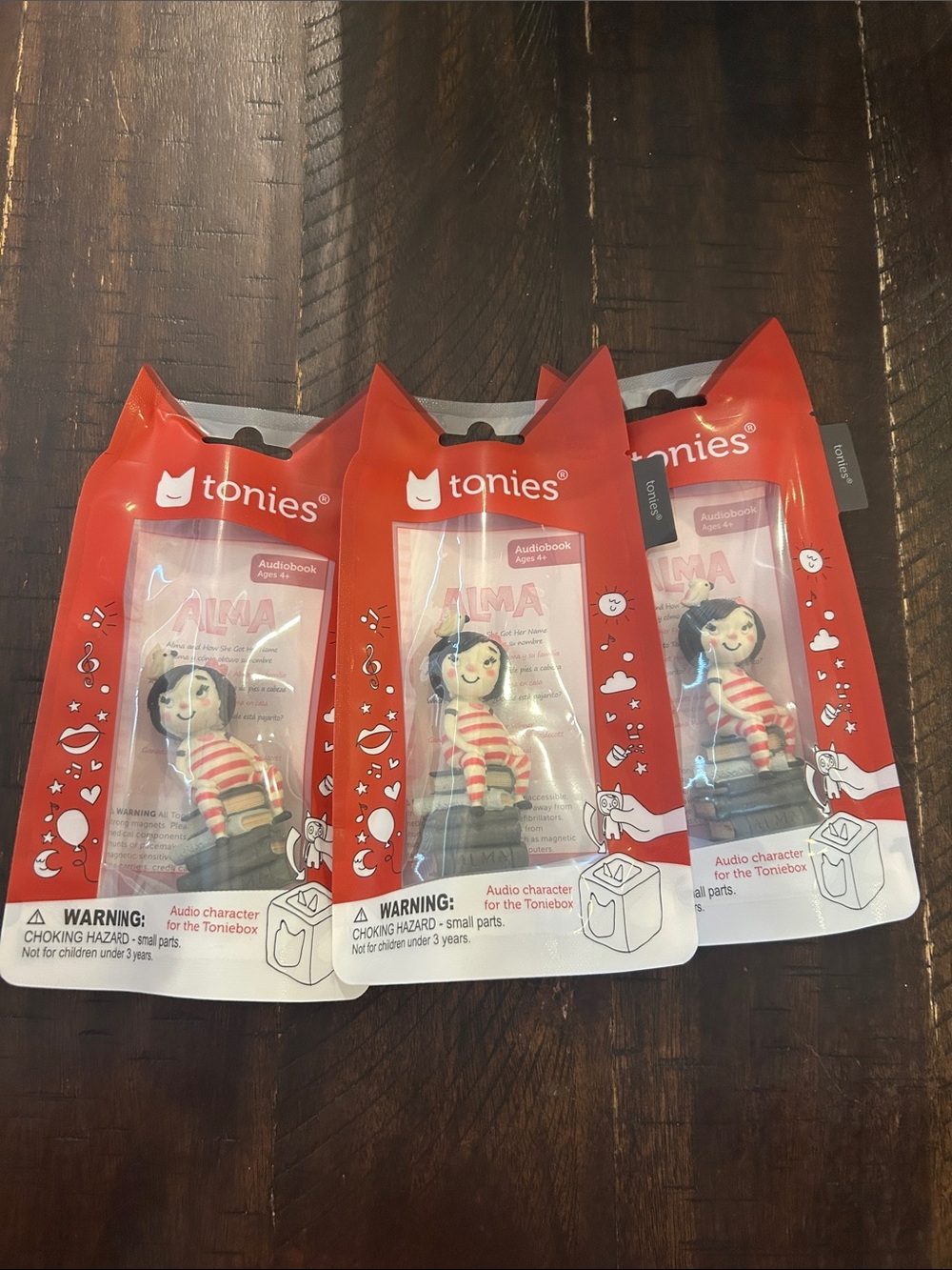 Tonies Alma Audio Character- 3 pack!